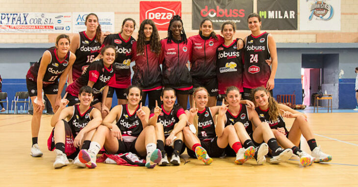 Las jugadoras del Dobuss celebrando la victoria. Foto: Gabrielle Friscia