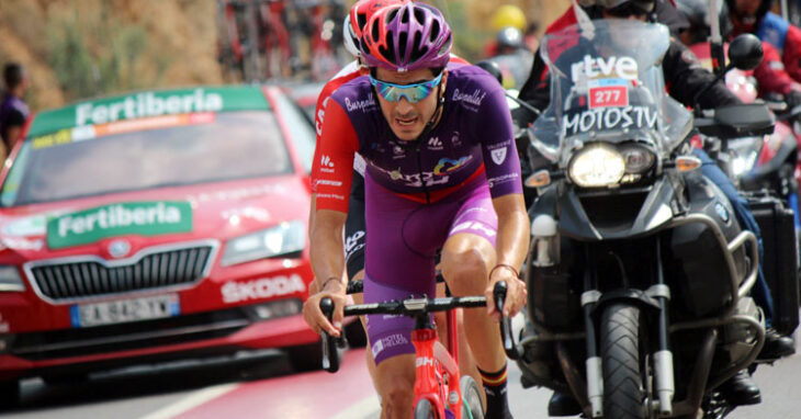 Jorge Cubero en una prueba ciclista. Foto: Photo Gómez Sport