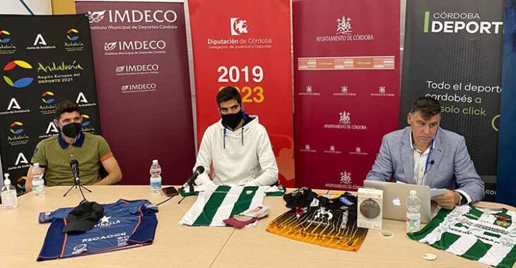 Javi Flores y Bernardo Cruz durante la emisión de la Gala Digital del 20 Aniversario de Cordobadeporte