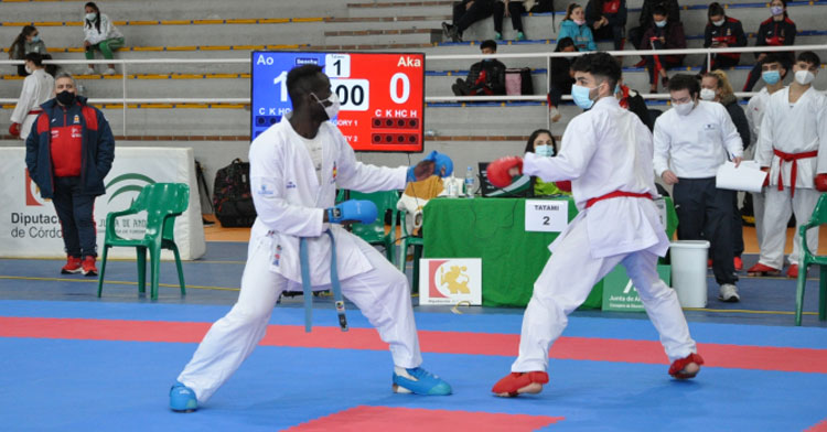 Dos competidores en uno de los muchos combates que se vieron en Palma del Río