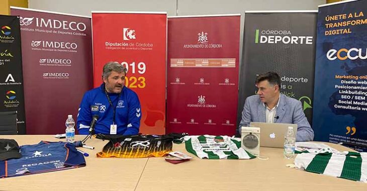 Paco Bustos durante su entrevista en la Gala Digital 20 Aniversario de Cordobadeporte.com.