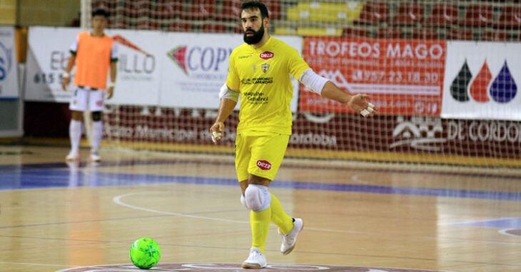 Alfonso Prieto durante su partidazo de ayer