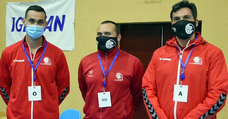 Jesús Escribano junto a sus colaboradores. Foto: CBM