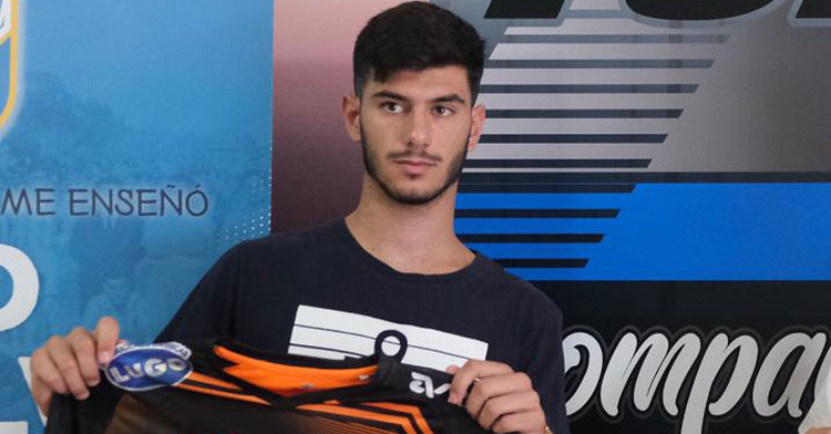 Rubén Sánchez el día de su presentación con el Xerez CD en septiembre. Foto: Xerez CD