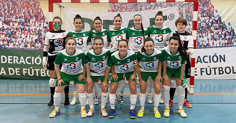 La formación del Cajasur ante el Atlético Torcal