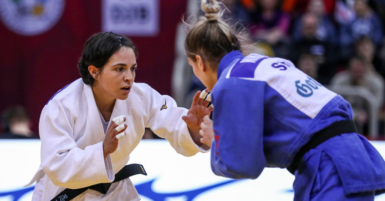 Julia Figueroa en una imagen de 2020. Foto: Federación Internacional de Judo