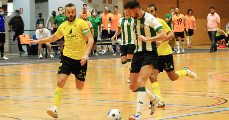 Una imagen del duelo entre Jaén Paraíso Interior y Córdoba Patrimonio correspondiente a la final de la Copa de Andalucía