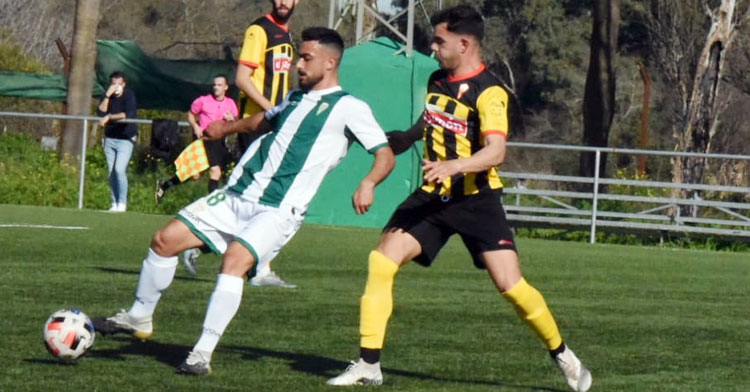 Antonio Moyano en un partido con el Córdoba B. Foto: CCF