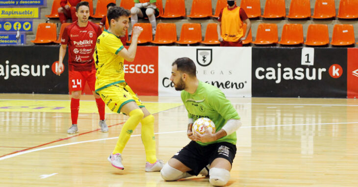 El Bujalance no estuvo al nivel de otras salidas. Foto: Pedro Jesús / Jaén FS