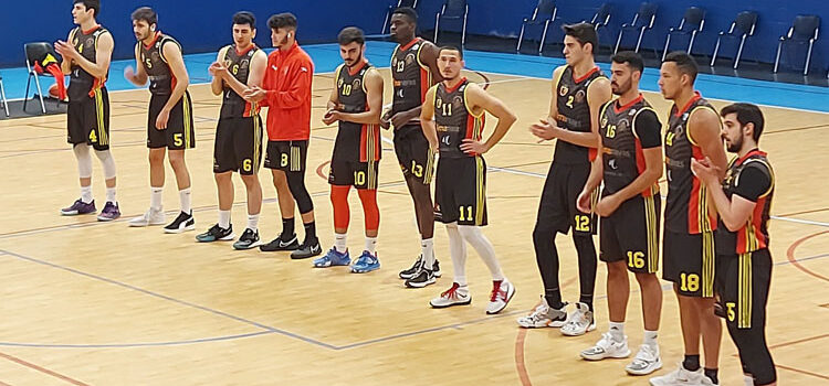 Los jugadores mineros, en la buena senda. Foto: CP Peñarroya