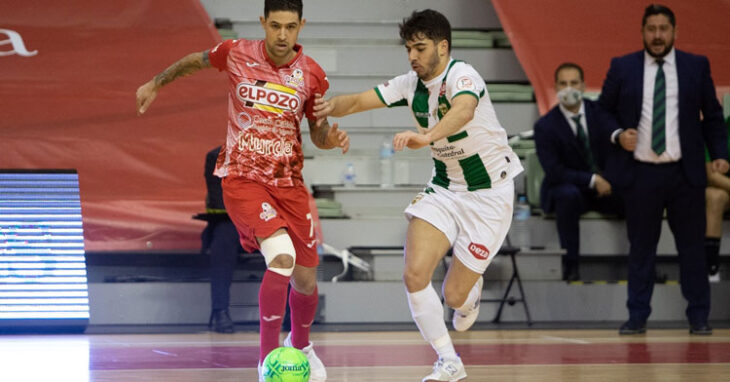 Lucas Perin en el partido del miércoles en Murcia. Foto: Pascu Méndez / ElPozo Murcia