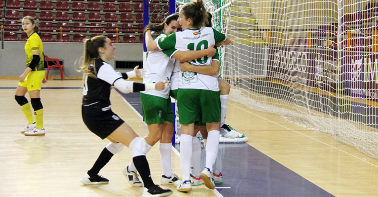 El Cajasur Deportivo celebrando uno de sus tantos esta temporada