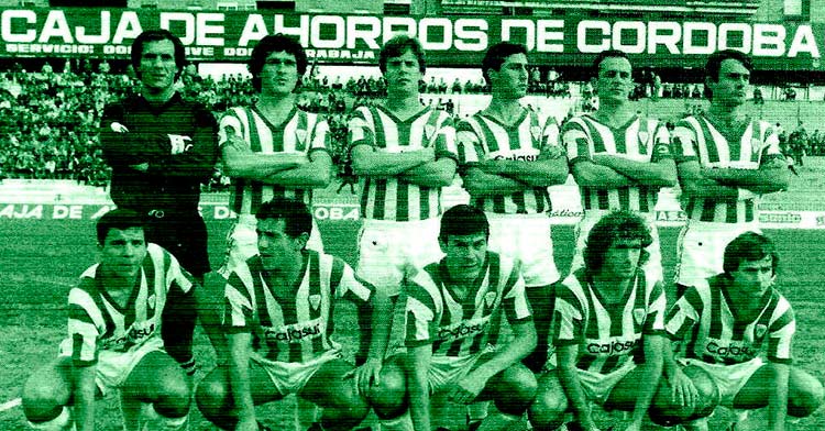 Córdoba-Betis Deportivo, temporada 1984/85, con victoria visitante 0-1. Foto: https://equiposdefutbol2.blogspot.com/