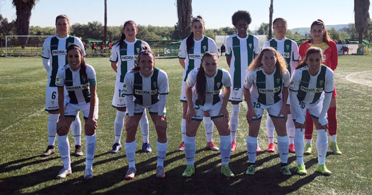 El once del Córdoba CF Femenino ante el Femarguín. Foto: @CordobaFemenino