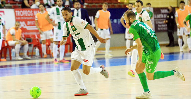 Caio César en el partido frente al UMA Antequera. Foto: Córdoba Futsal