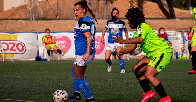 Un lance del encuentro que firmaron Alhama y Pozoalbense (3-3).