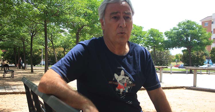 Rafa Ruiz Coco recordando aquella temporada en Tercera del Córdoba.