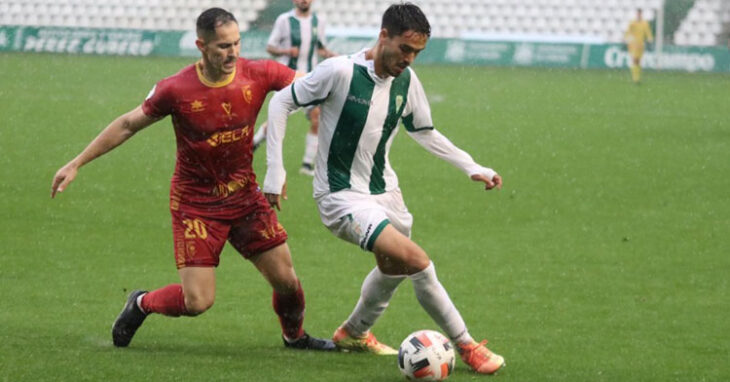 El Córdoba en su último partido en casa, ante el Antoniano. Foto: CCF