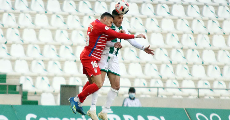 El Recreativo Granada volverá a pisar El Arcángel en la temporada 2021-22. Foto: CCF