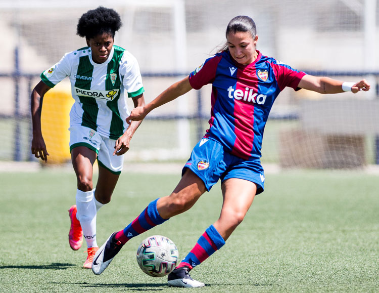 Natalia Mills, una de las jugadoras más destacadas del encuentro. Foto: Cantera Levante UD
