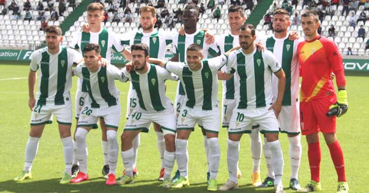 El último once de Segunda B del Córdoba CF.