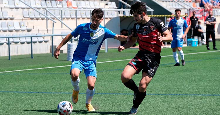 Un lance del Salerm Puente Genil 4-1 Xerez CD. Foto: Xerez CD.