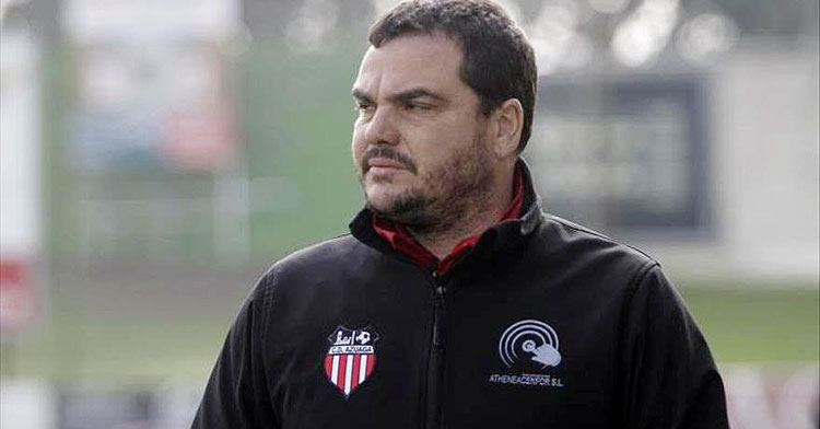Antonio Jesús Cobos en su etapa en el Azuaga. Foto: @Radiogolex