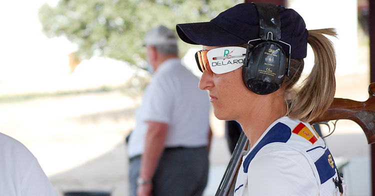 Fátima Gálvez durante la competición en Mérida. Foto: RFEDETO