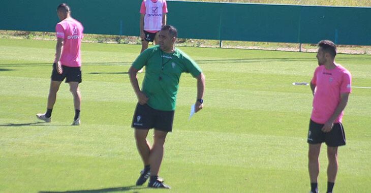 Germán Crespo en uno de sus últimos entrenamientos en la Ciudad Deportiva.