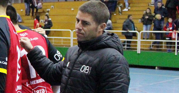 Pepe Morales en su etapa en el Córdoba de Balonmano. Foto: CBM