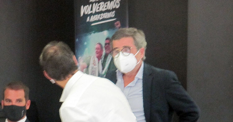 Carlos González en la Junta de Accionistas de agosto de 2020