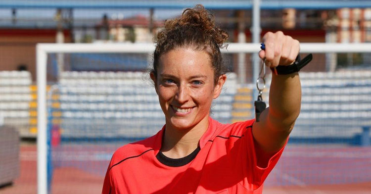 María José Villegas se ve obligada a colgar el silbato. Foto: Cordópolis