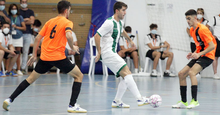 Ismael en el encuentro contra el África Ceutí. Foto: Córdoba Futsal