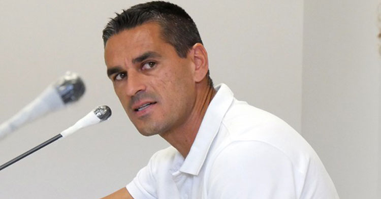 Juanito en una de sus recieentes ruedas de prensa. Foto: CCF