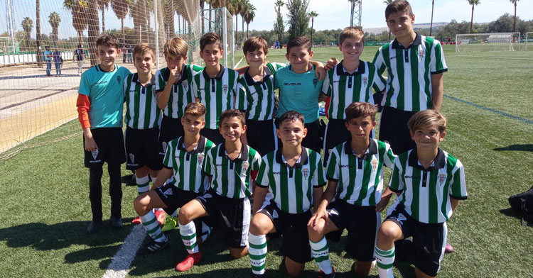 Muy buen arranque ha firmado el Alevín A del Córdoba. Foto: @Cantera_CCF