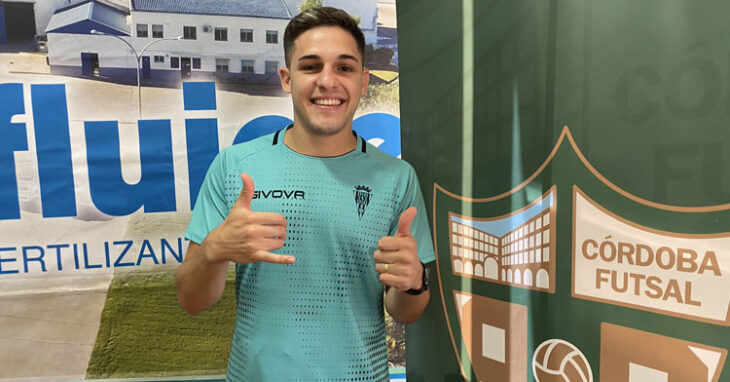 Álex Viana quiere dar muchas alegrías en Córdoba. Foto: Córdoba Futsal