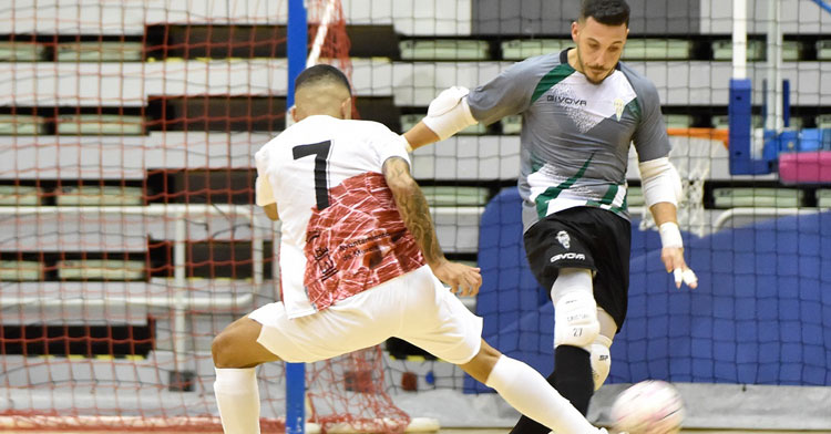 Cristian Ramos es uno de los pocos jugadores sanos del equipo. Foto: Córdoba Futsal