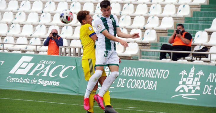 Luismi hizo el gol de la victoria en la última visita del Cádiz B. Foto: CCF