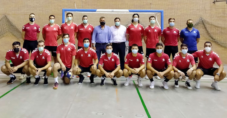 El plantel del Cajasur Córdoba de Balonmano para esta campaña 2021-22. Foto: CBM