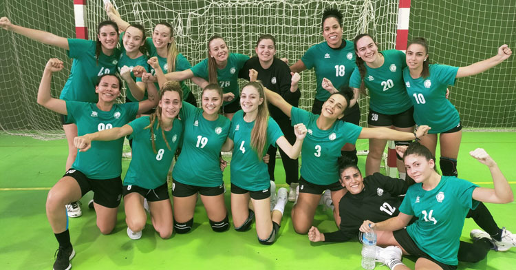 La felicidad por la cuarta victoria de las verdinegras