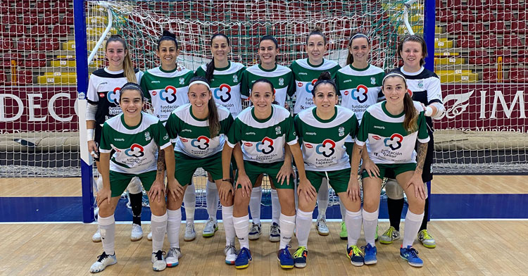 La formación del Cajasur Deportivo este domingo en Vista Alegre