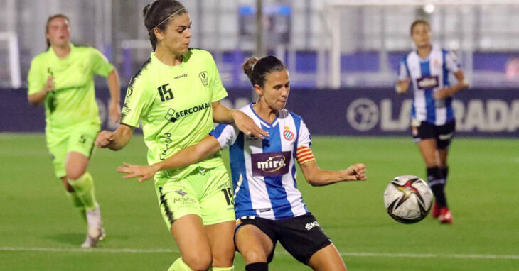 El Pozoalbense dio la cara en la Ciudad Deportiva Dani Jarque. Foto: RCD Espanyol Femení