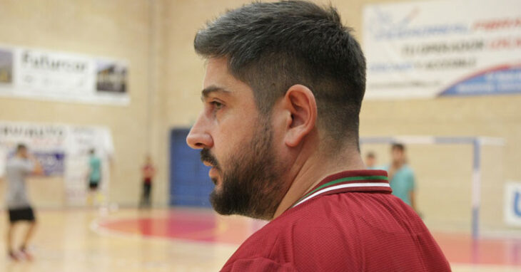 Josan González esta tarde en Manzanares. Foto: Córdoba Futsal