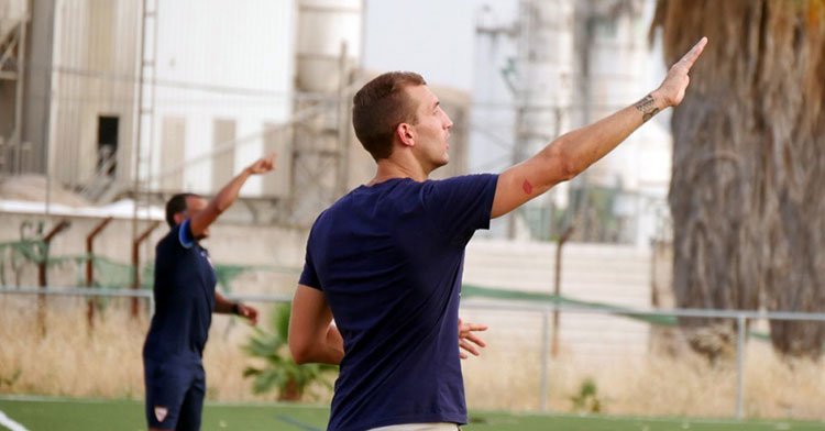 Pepe Contreras, entrenador del Córdoba Femenino. Foto: CCF
