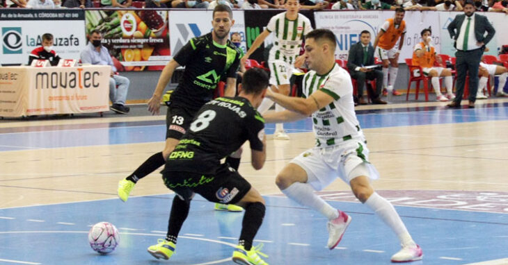 Álex Viana y el Córdoba Patrimonio de la Humanidad buscarán el triunfo en Burela. Foto: Córdoba Futsal