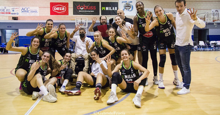 Con la cuarta por delante. Excelente arranque del Milar Córdoba Baloncesto Femenino. Foto: Gabriele Friscia