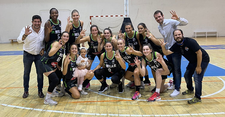 Otra victoria más para el Milar Córdoba Baloncesto Femenino, esta vez en León
