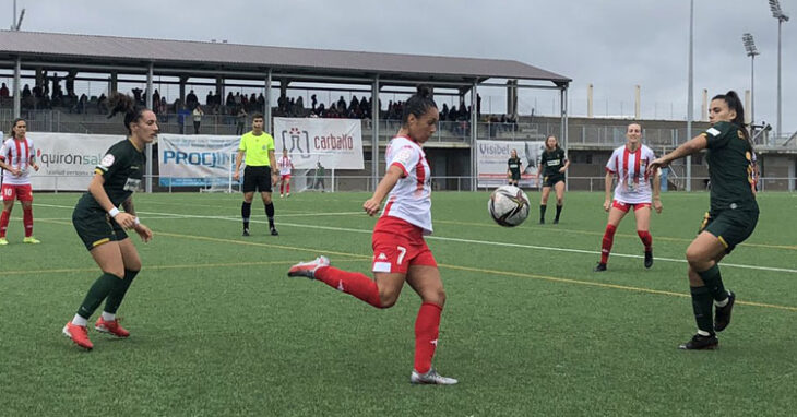 El cuadro cordobesista en su partido frente al Santa Teresa. Foto: @CordobaFemenino