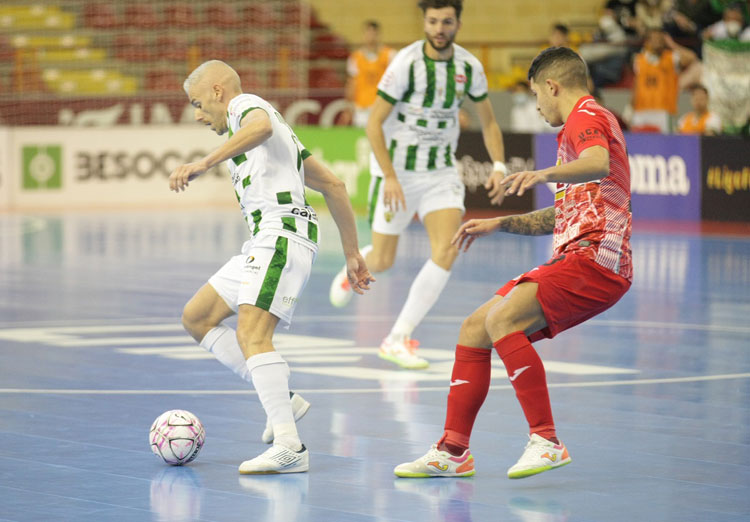 Miguelín anotó el tanto local ante sus ex de ElPozo. Foto: Córdoba Futsal
