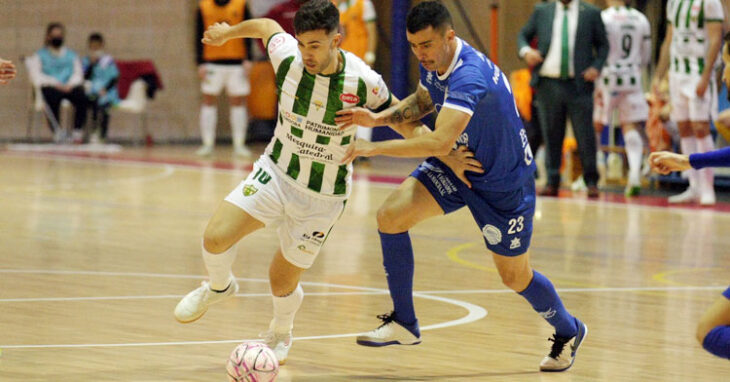 Alberto Saura en el envite contra el Manzanares. Foto: Córdoba Futsal